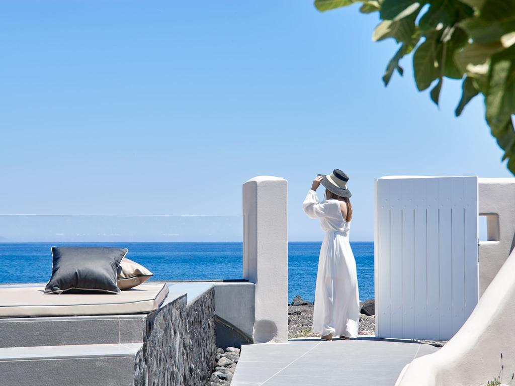 Incognito Beach Villa Santorini Kamari  Luaran gambar