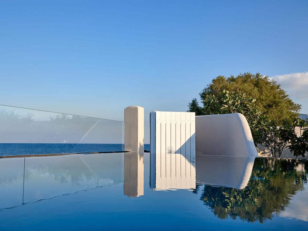 Incognito Beach Villa Santorini Kamari  Luaran gambar