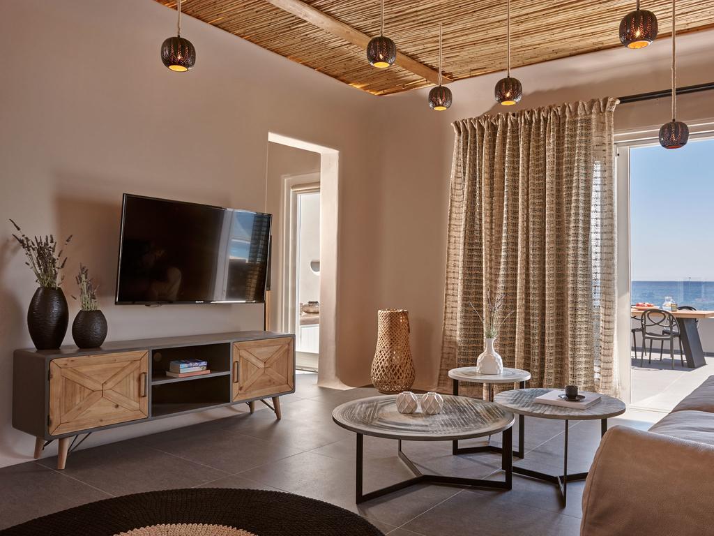Incognito Beach Villa Santorini Kamari  Luaran gambar