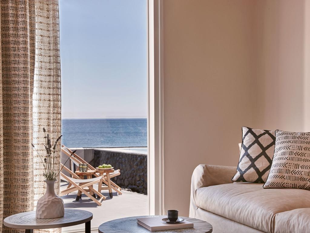 Incognito Beach Villa Santorini Kamari  Luaran gambar